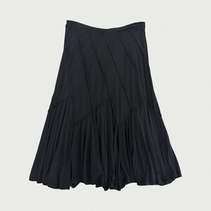 Low Rise Midi Skirt